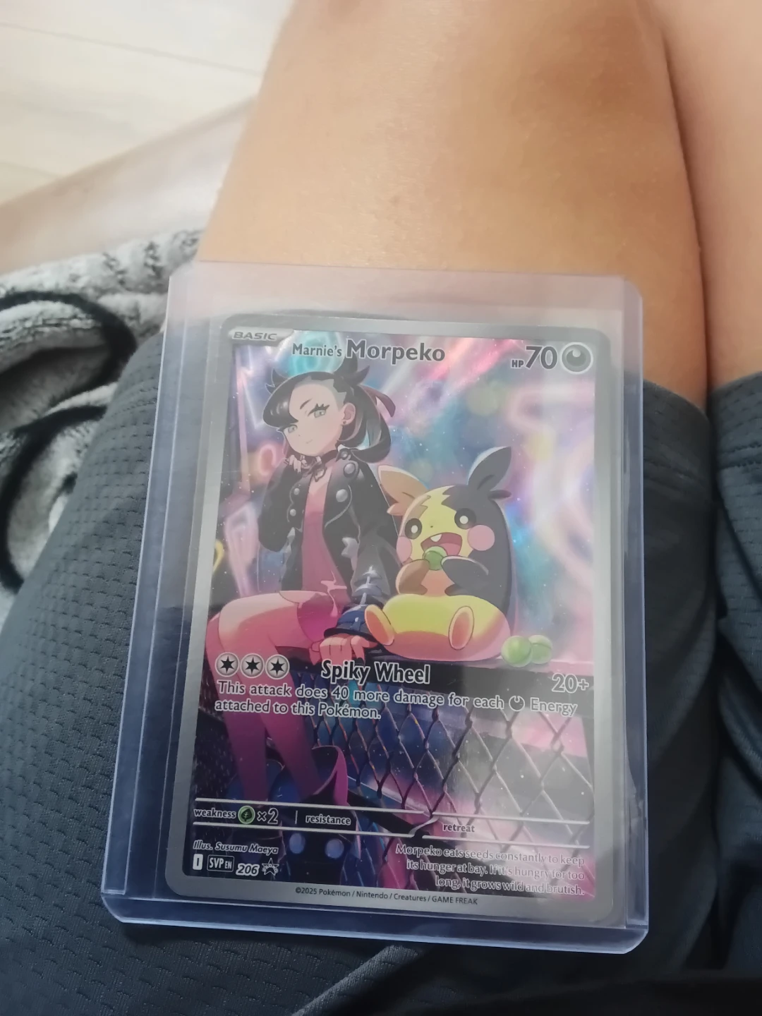 Marnie's Morpeko Pokémon Card SVP 206