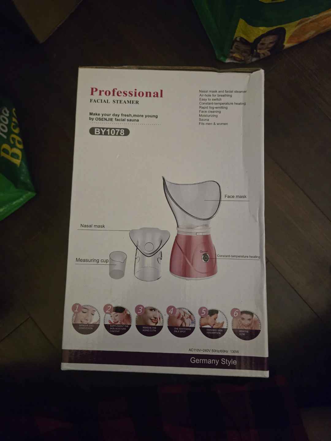 BNIB Professional Facial & Nasal  Steamer - photo 4