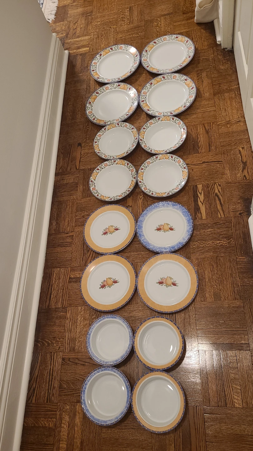 Dansk Fiance Fruits Design Dinnerware Set - photo 3