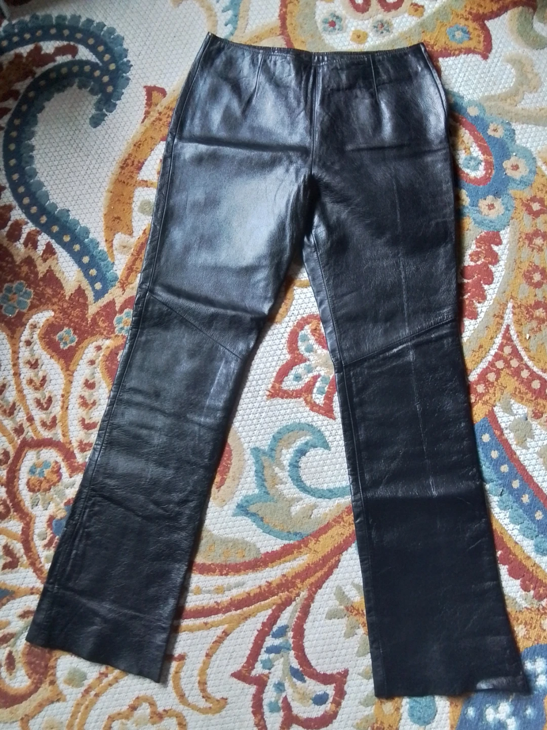 Danier Black Leather Pants