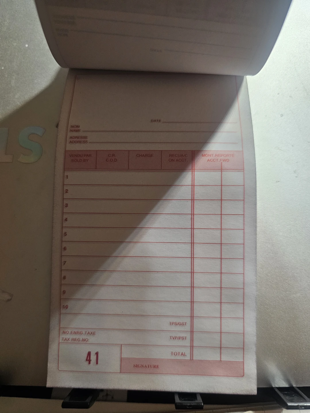 Selectum Carbonless Sales Book - photo 4