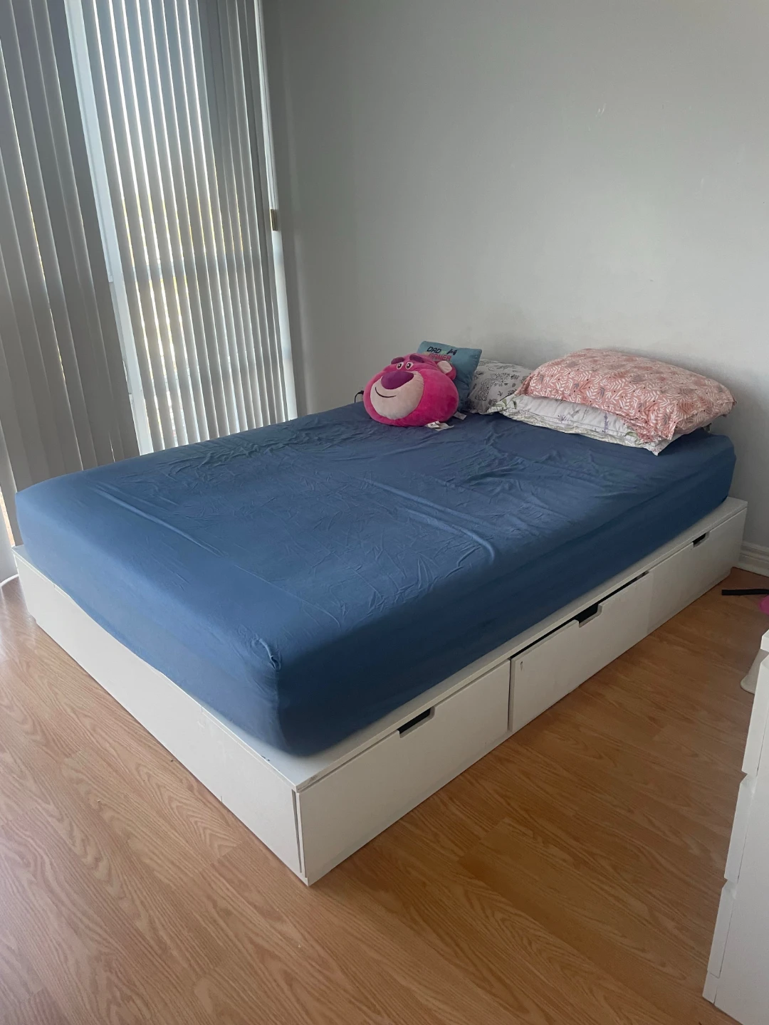 White Storage Bed Frame - IKEA