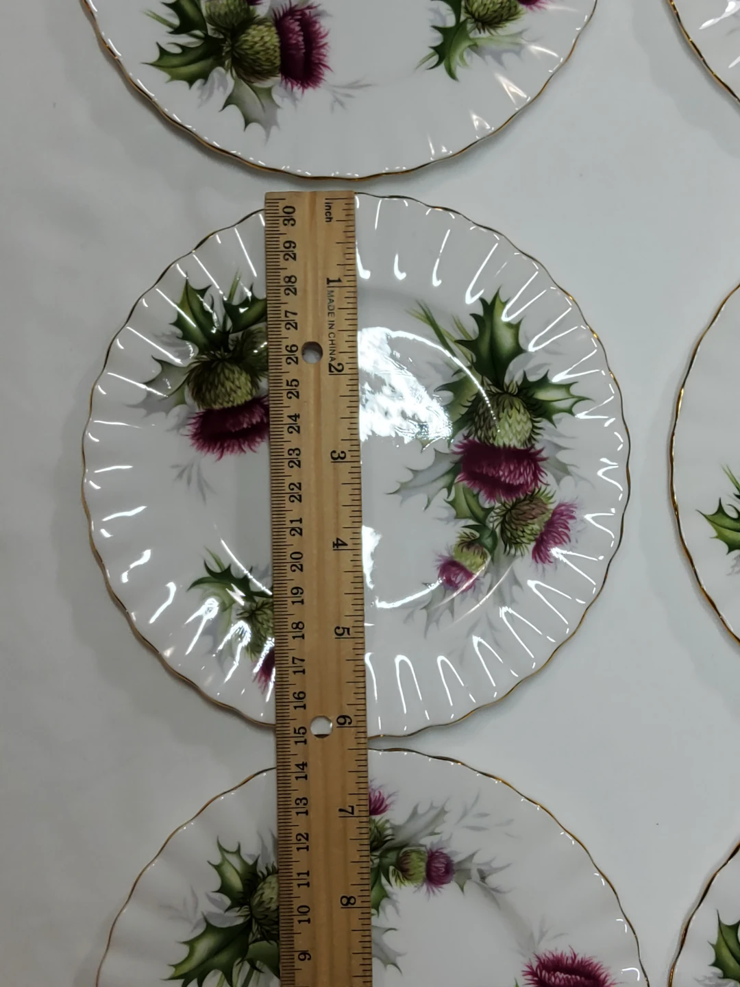 Royal Albert Highland Thistle Bread & Butter side plate - photo 2
