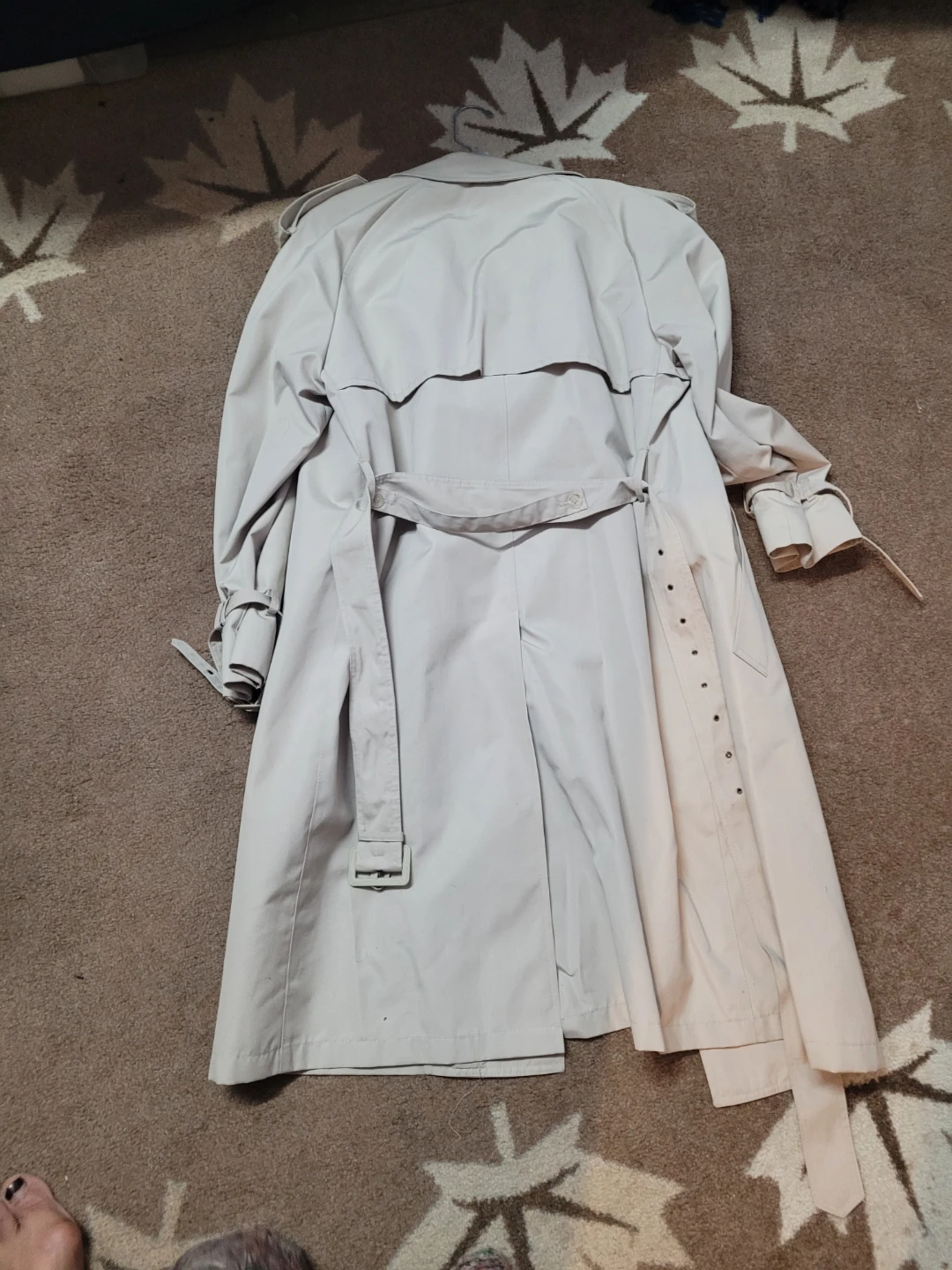 Moore's Beige Trench Coat - photo 2
