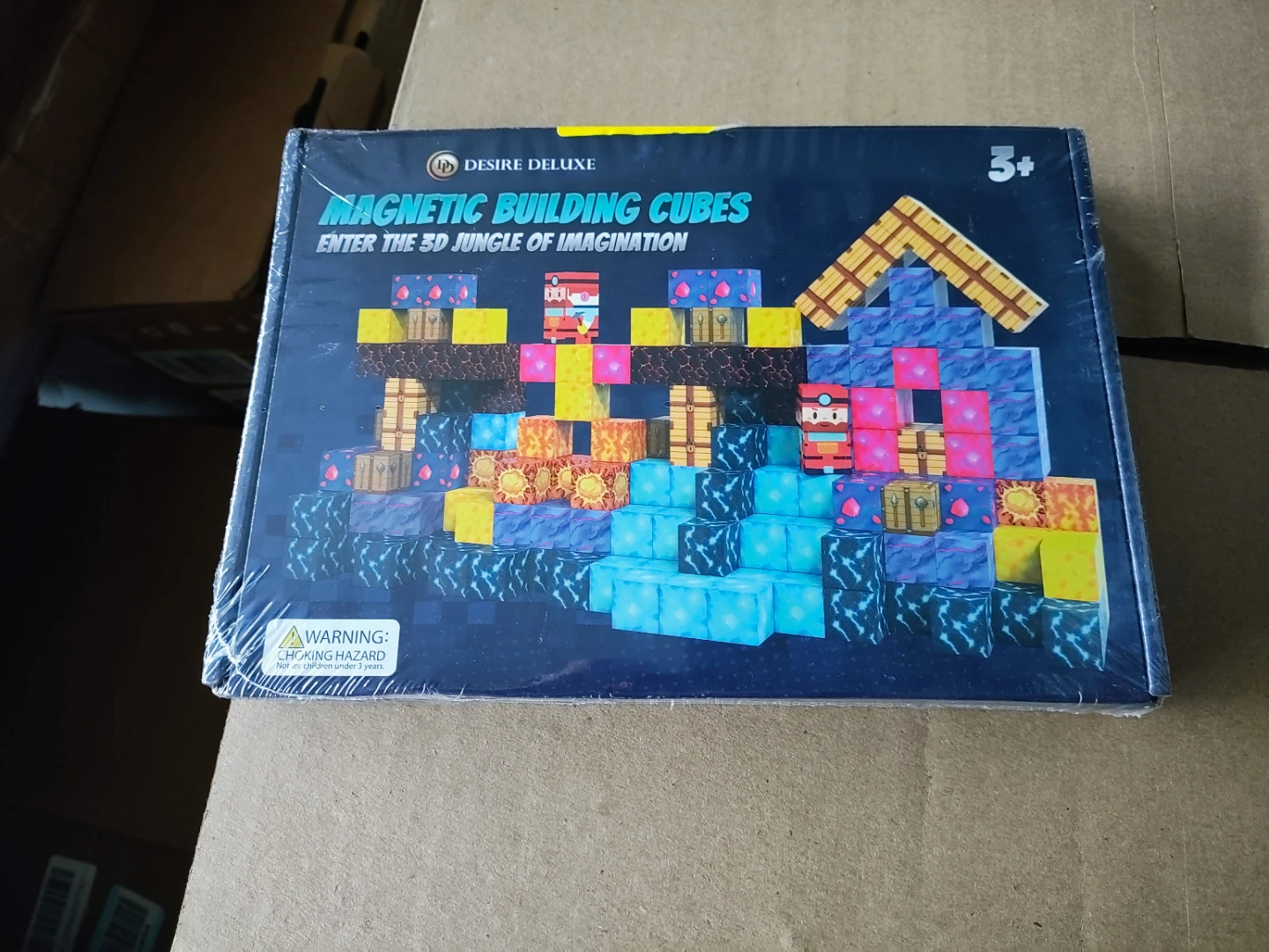 Desire Deluxe Magnetic Building Cubes 87 Piece Set