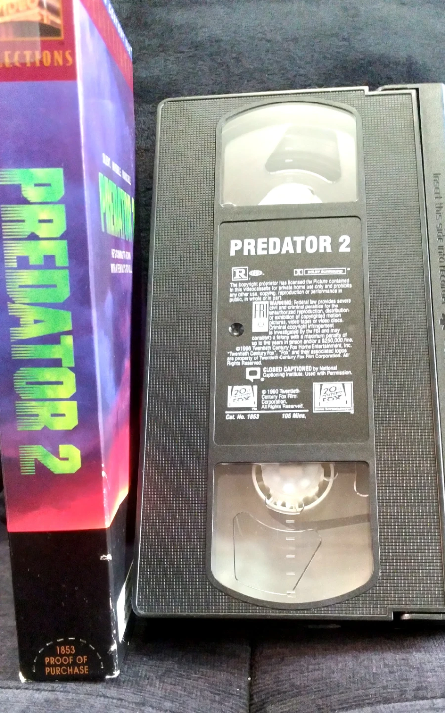 Predator 2 VHS movie - photo 3