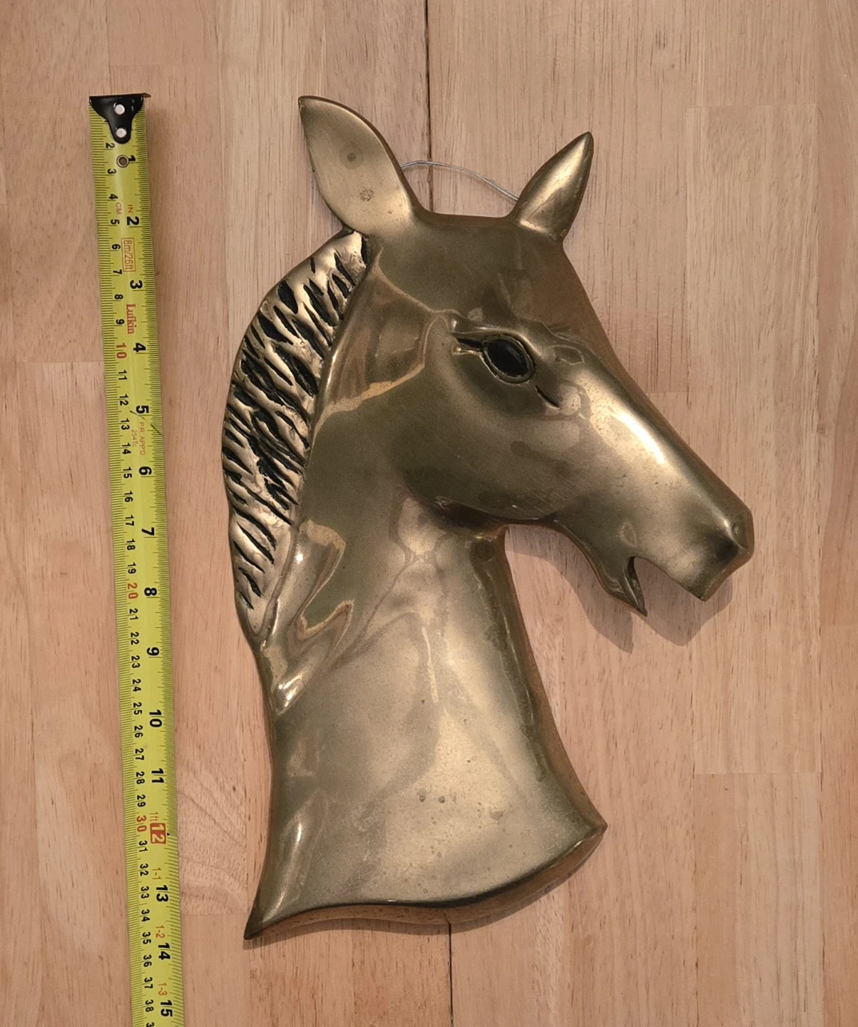 Solid Brass Stallion Head - photo 5