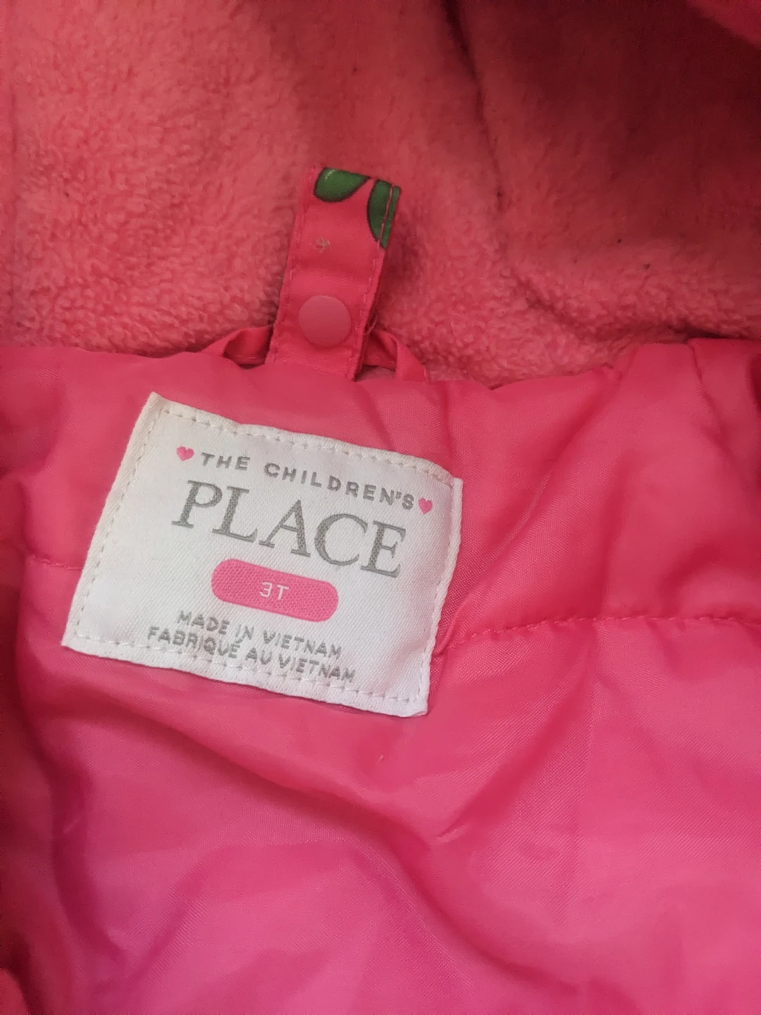 The Children's Place Pink Cherry Print Jacket - photo 2