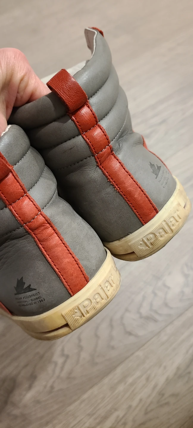 Pajar Canada High-Top Leather Sneakers, Size 8.5 - photo 2