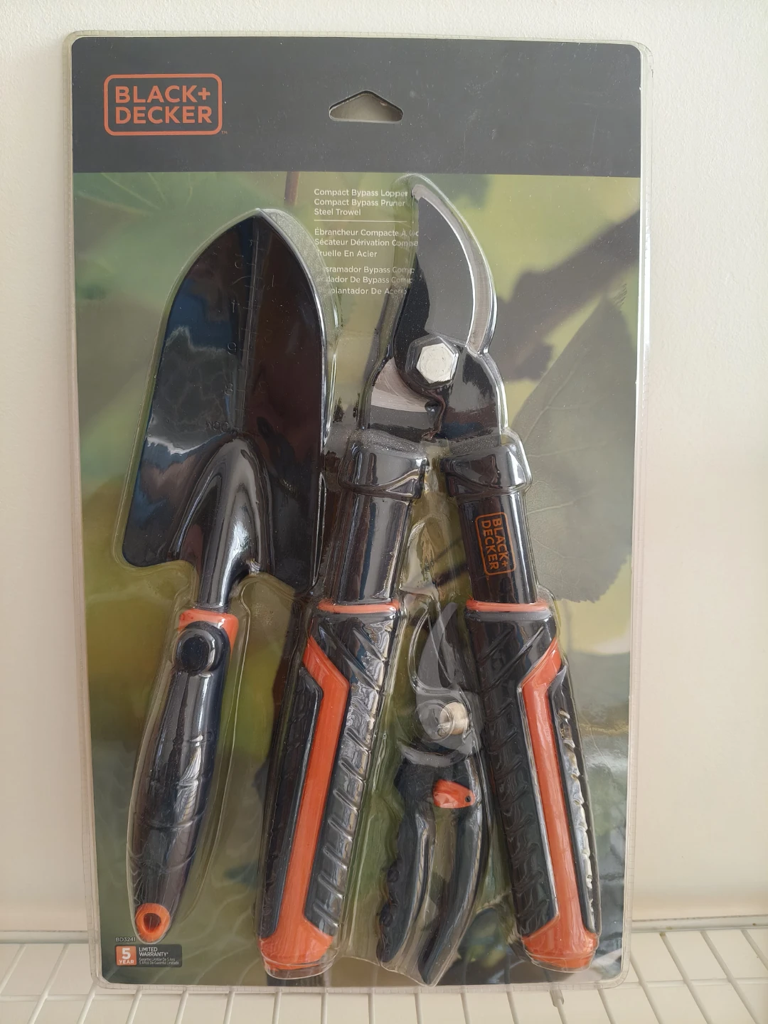 Black+Decker Garden Tool Set