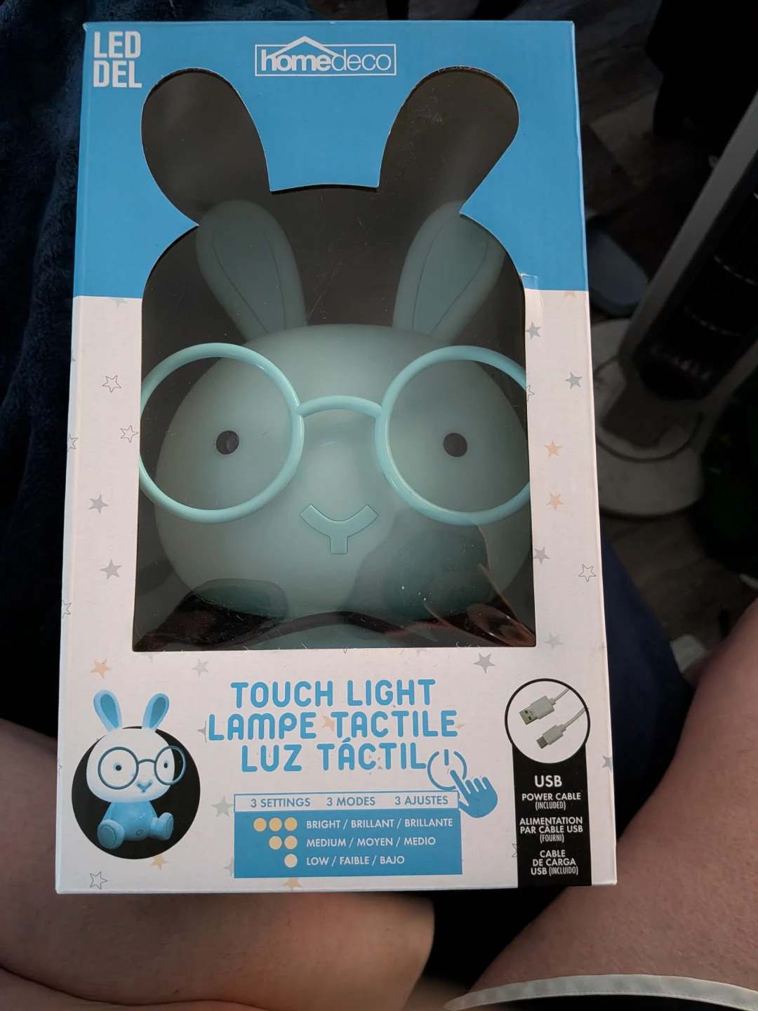 homedeco Bunny Touch Light