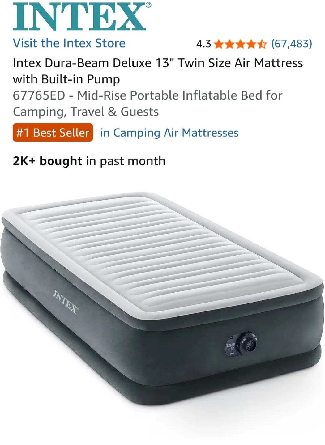 Twin Air Mattress set