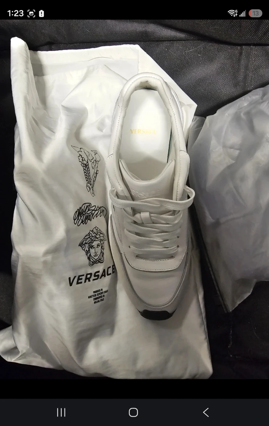 Versace Est. 1978 Milano White Sneakers - photo 2