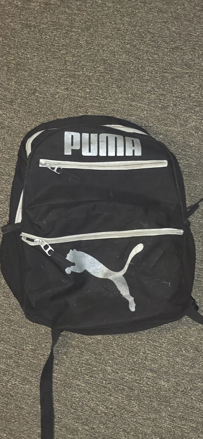 Black Puma Backpack