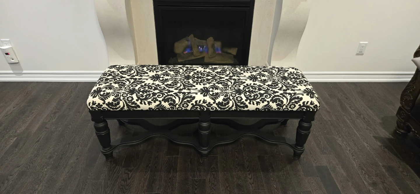 Ashley's restored vintage bench - photo 4