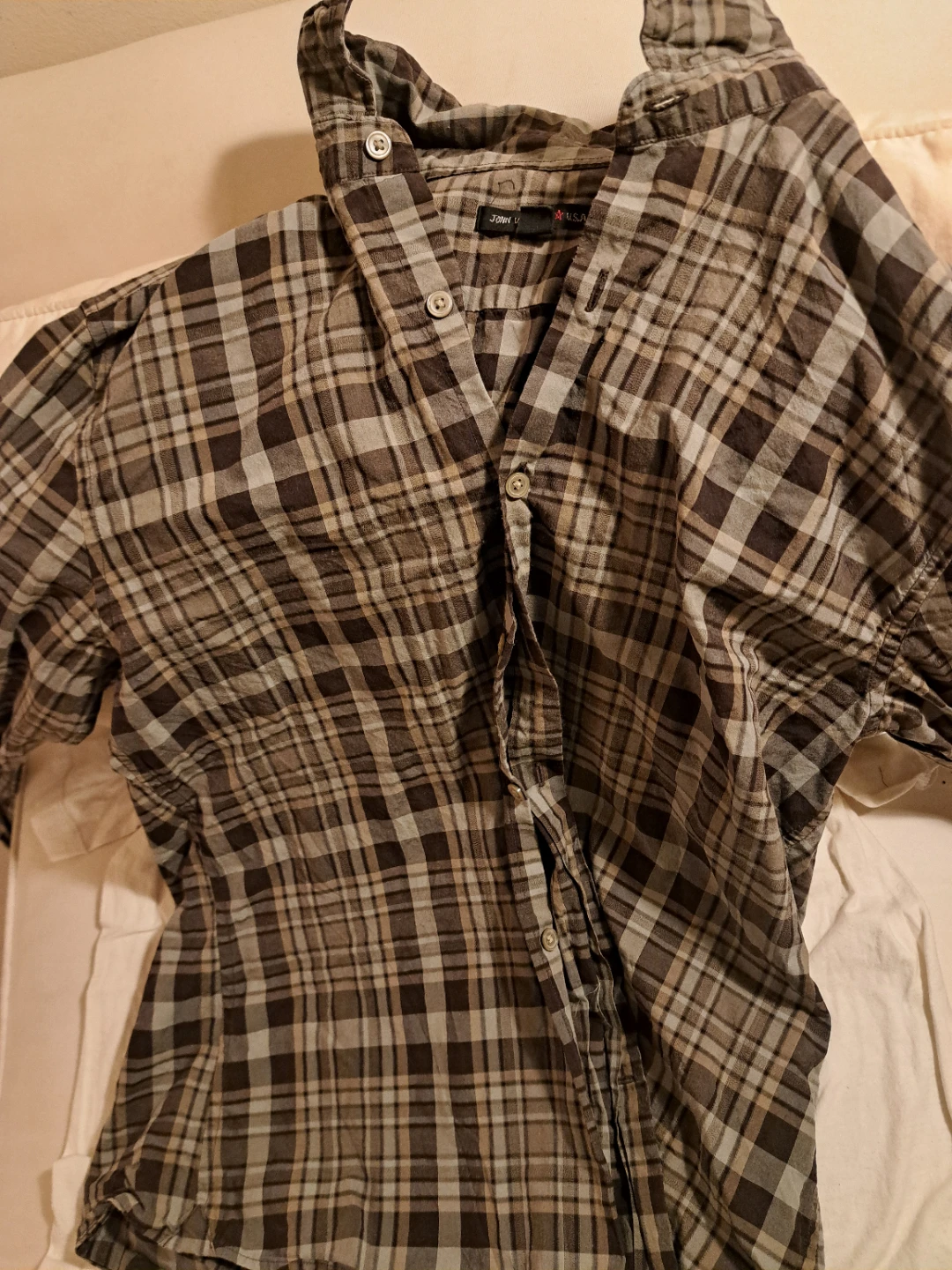 John Varvatos Plaid Shirt - photo 5