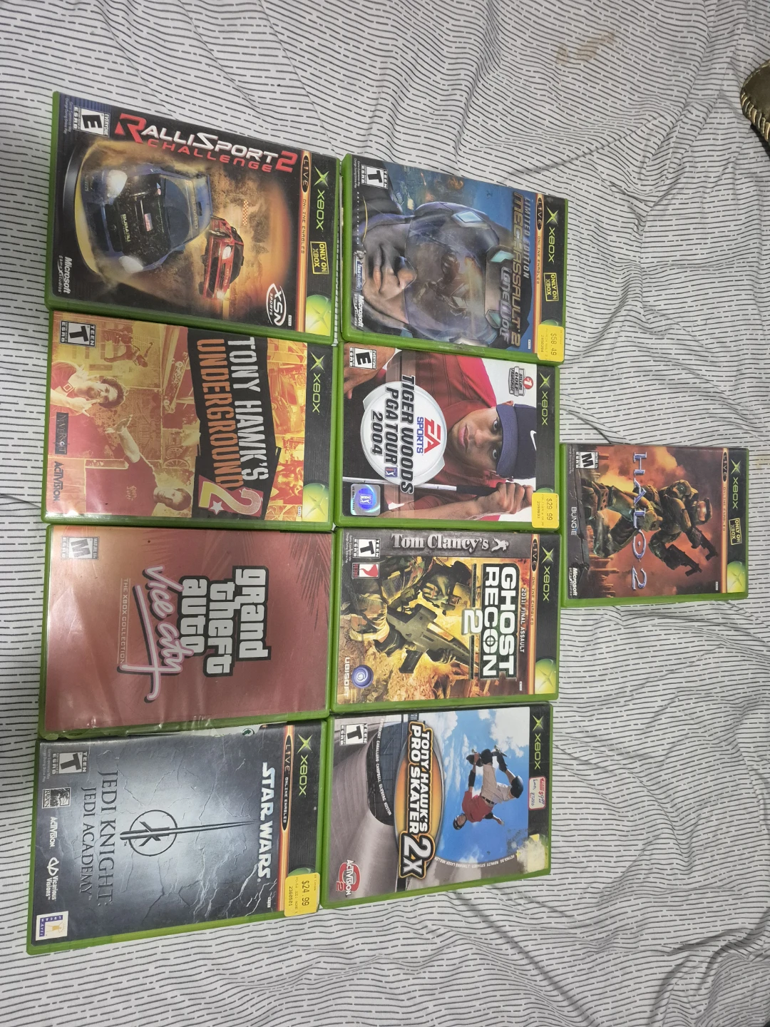Collection of 8 Original Xbox Games