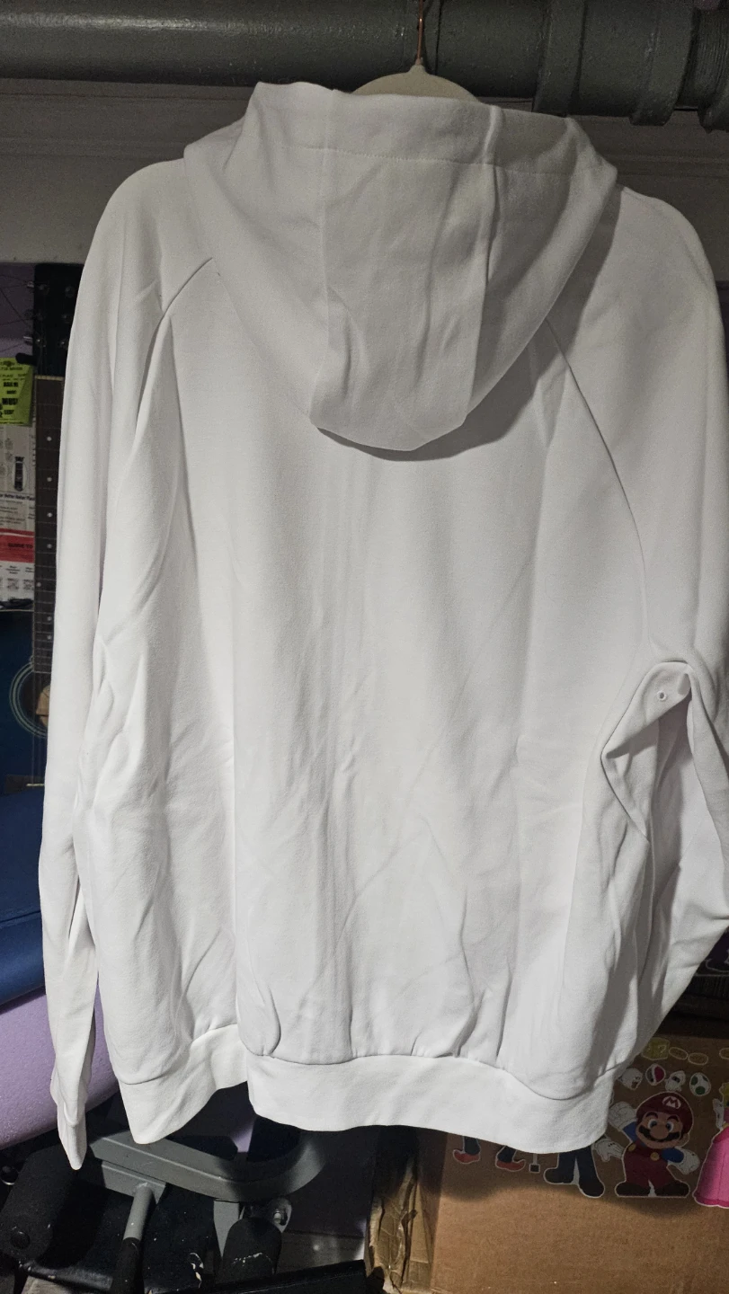 New Nike Dri-FIT Full-Zip Hoodie White - photo 5