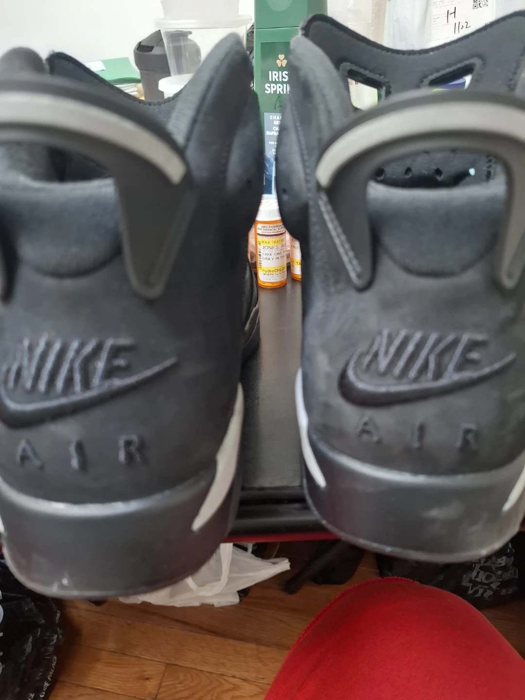 Air Jordan 6 Retro Black Sneakers - photo 2