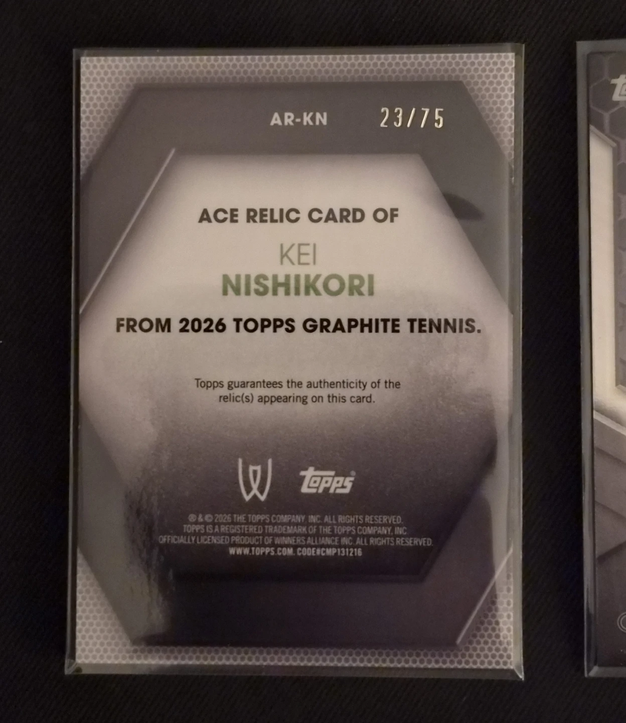 Kei Nishikori Tennis Cards - photo 2