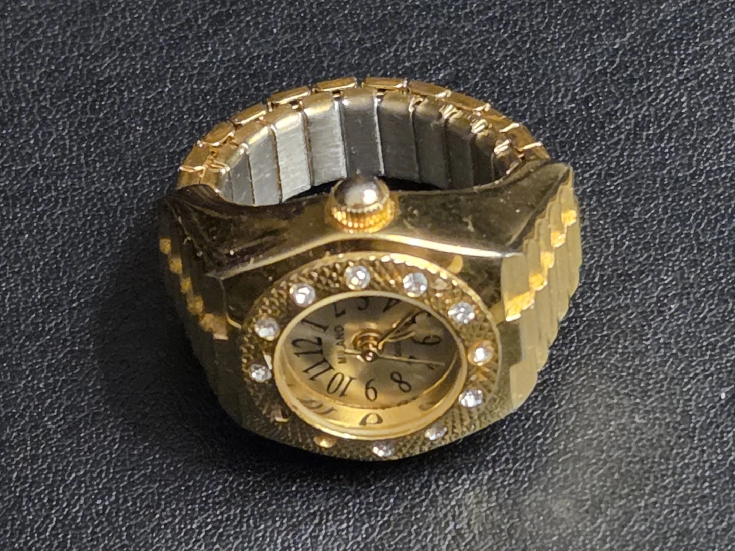 Milano Gold-Tone Ring Watch (Japan) - photo 3