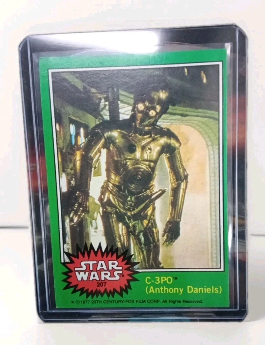 1977 Star Wars Topps C-3PO Card
