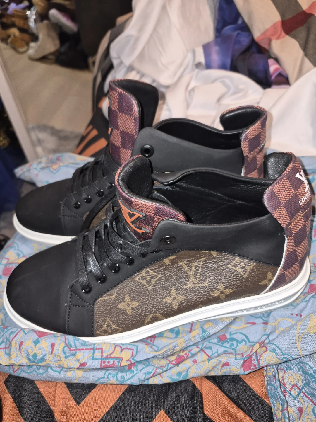 Louis Vuitton High Top Sneakers - photo 2