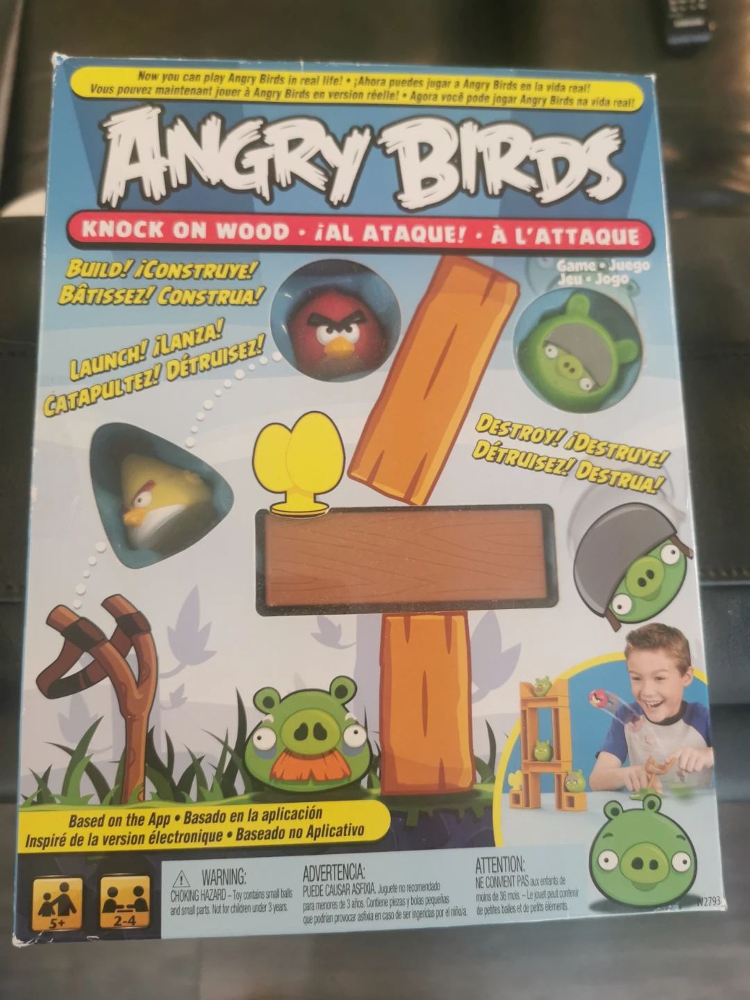 Angry Birds Knock on Wood Game by Mattel