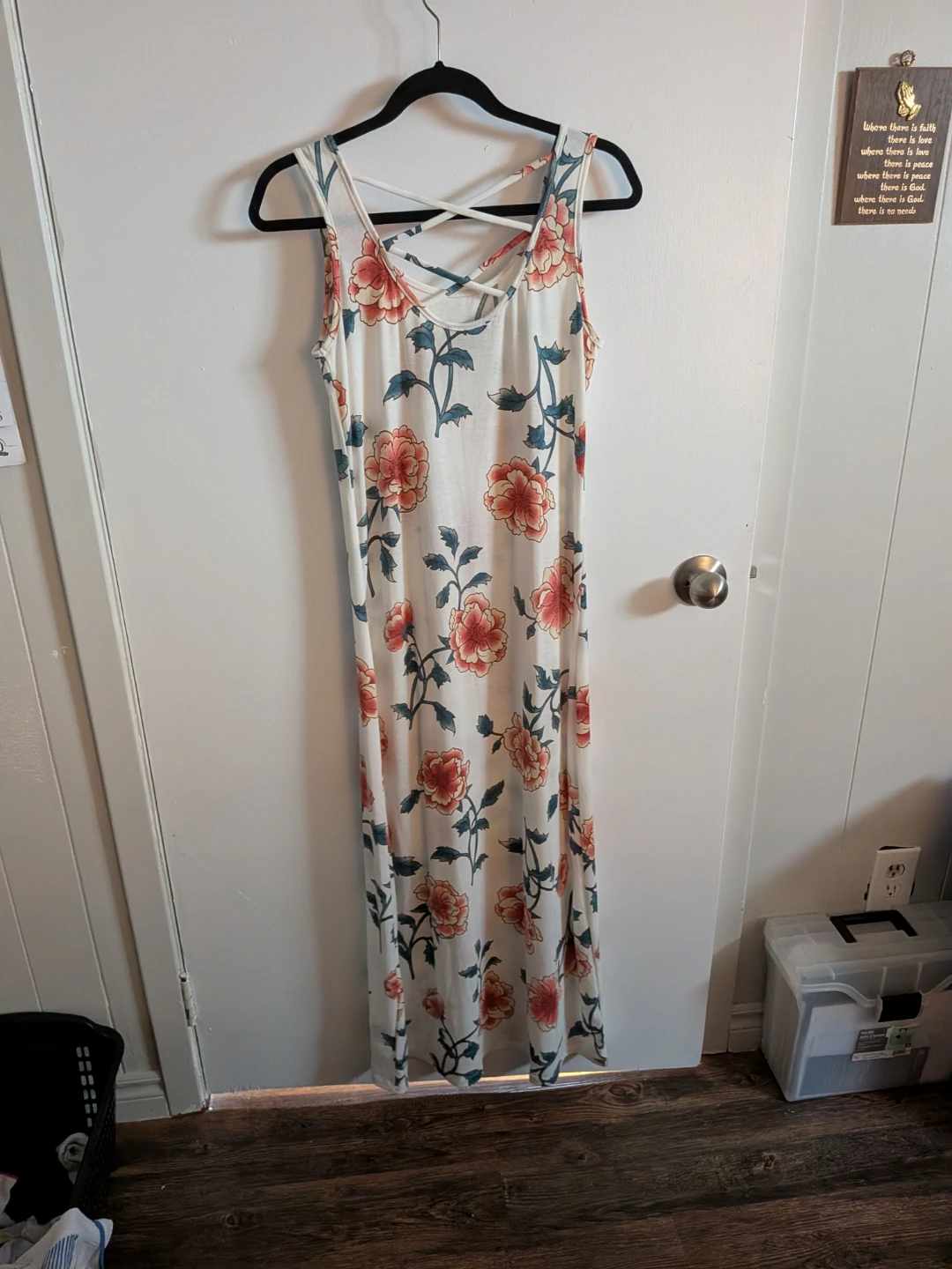 Floral Print Maxi Dress