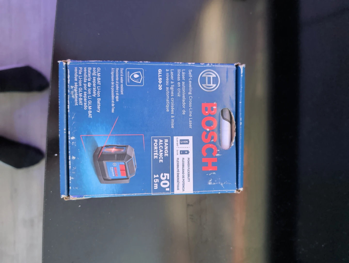 Bosch Self-Leveling Cross-Line Laser GLL50-20
