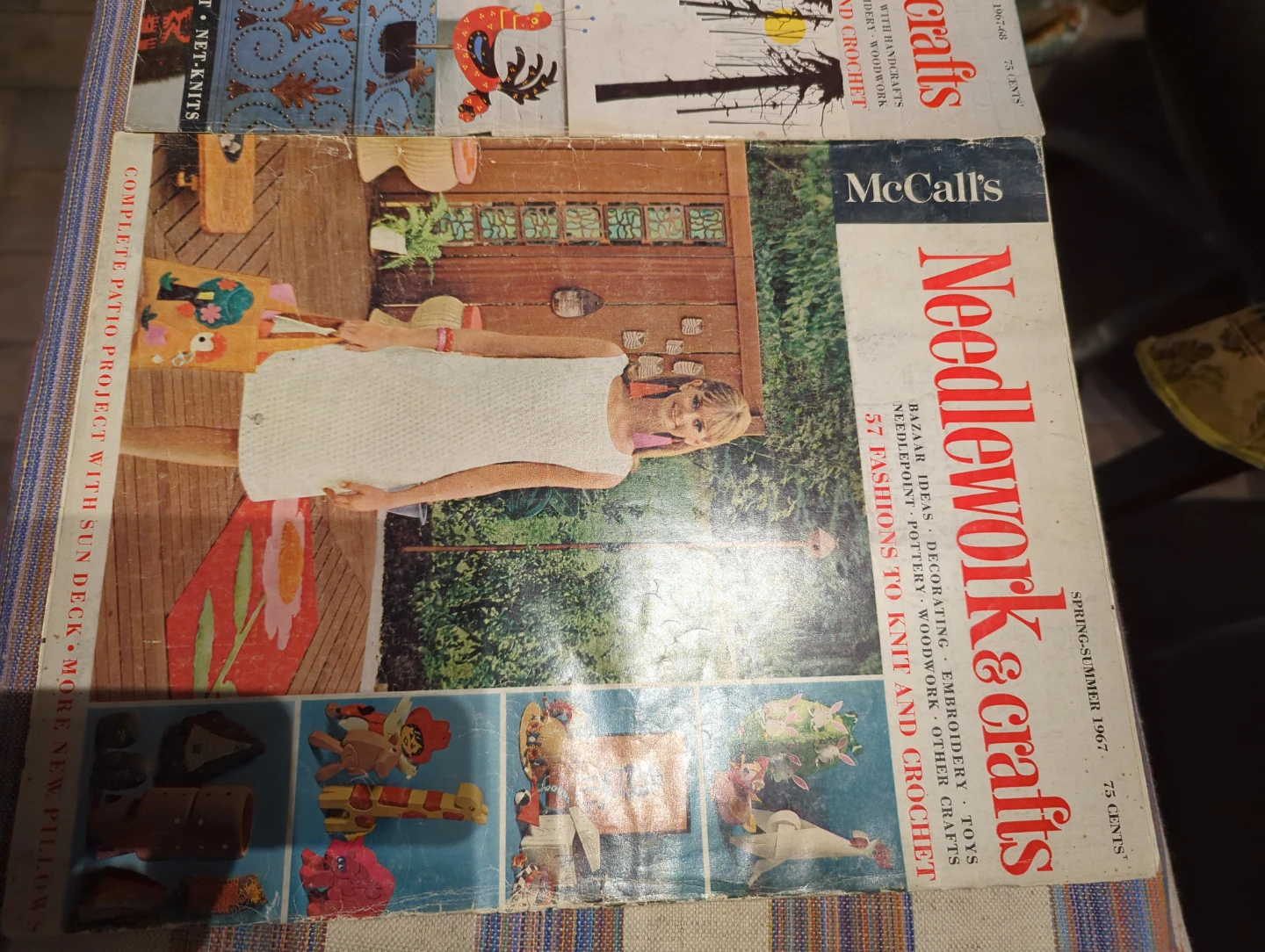 Two Vintage McCall's Needlework & Crafts Magazines - photo 2
