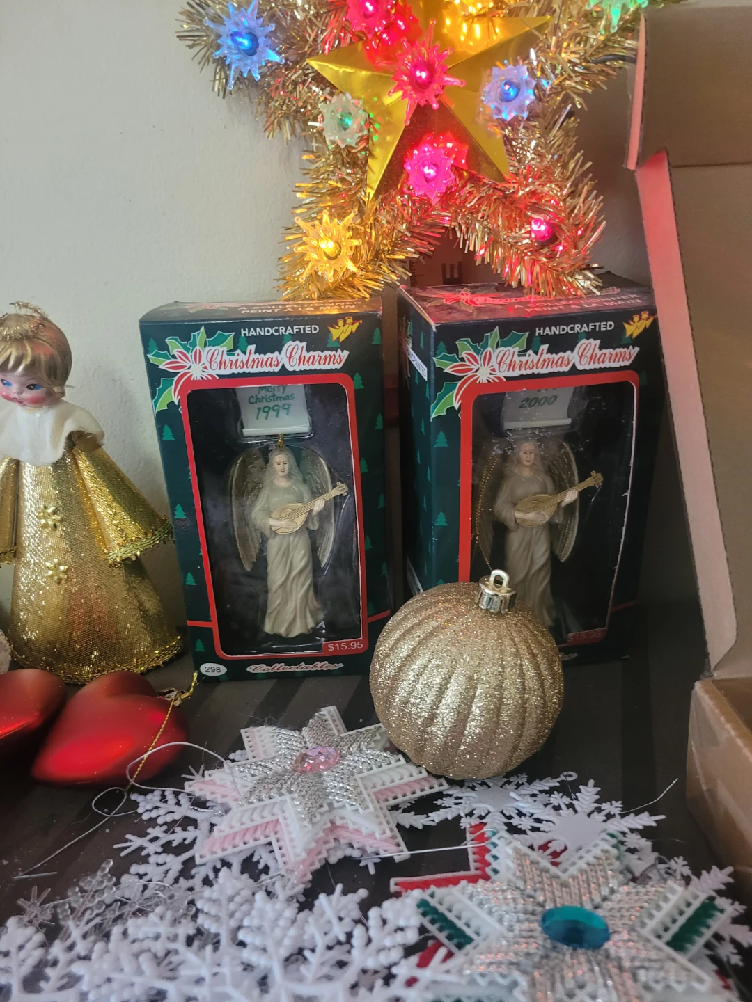Large Collection of Vintage Christmas Ornaments and Decor - photo 2
