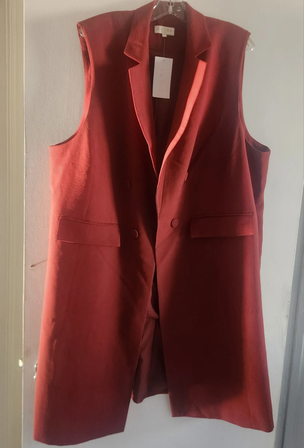 Laura Plus Sleeveless Blazer - photo 2