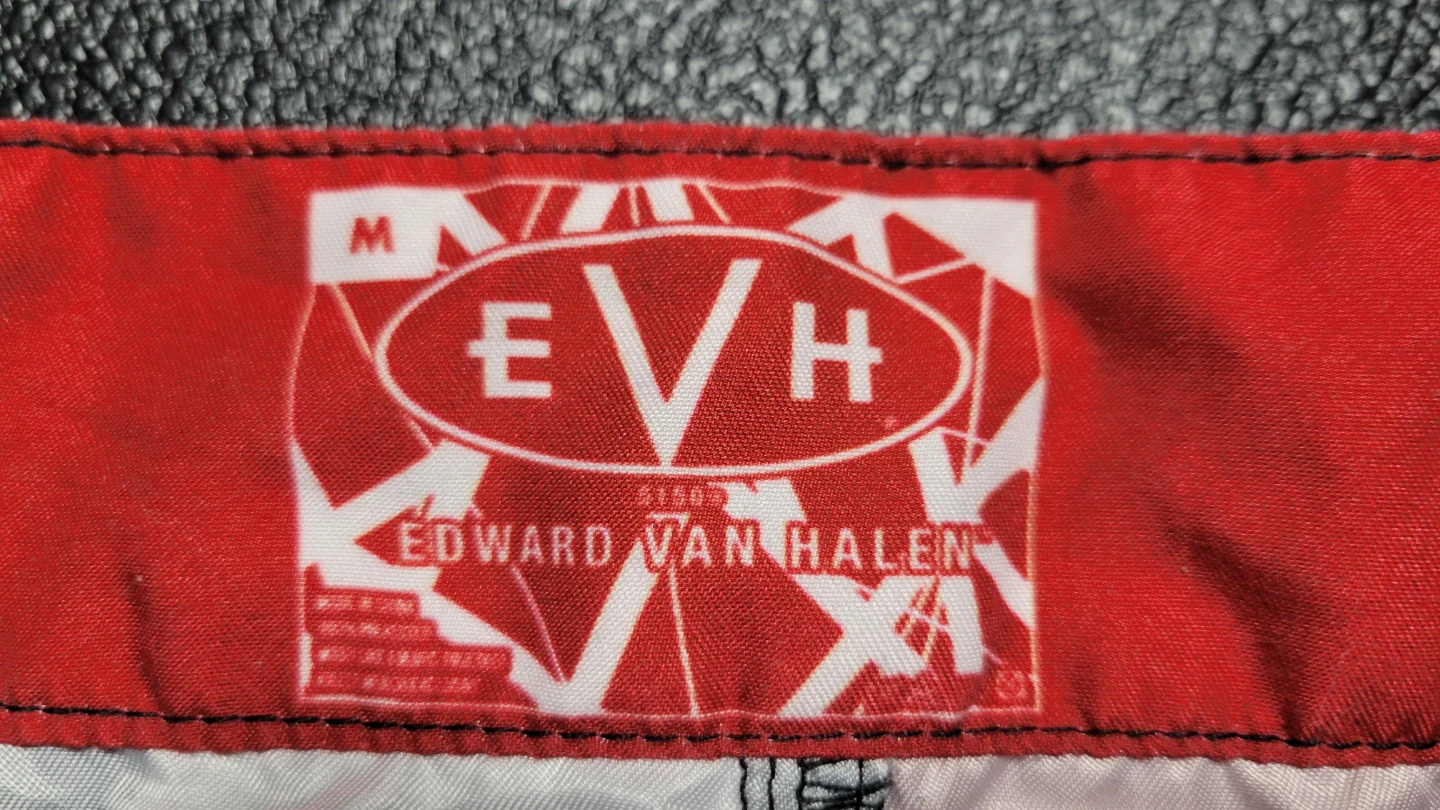 EVH Frankie Striped Boardshorts/Swim Trunks "Medium" - photo 2