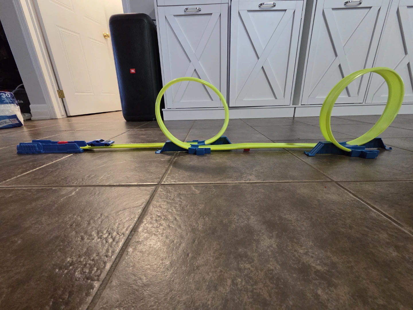 Hot Wheels Track Set with Cars