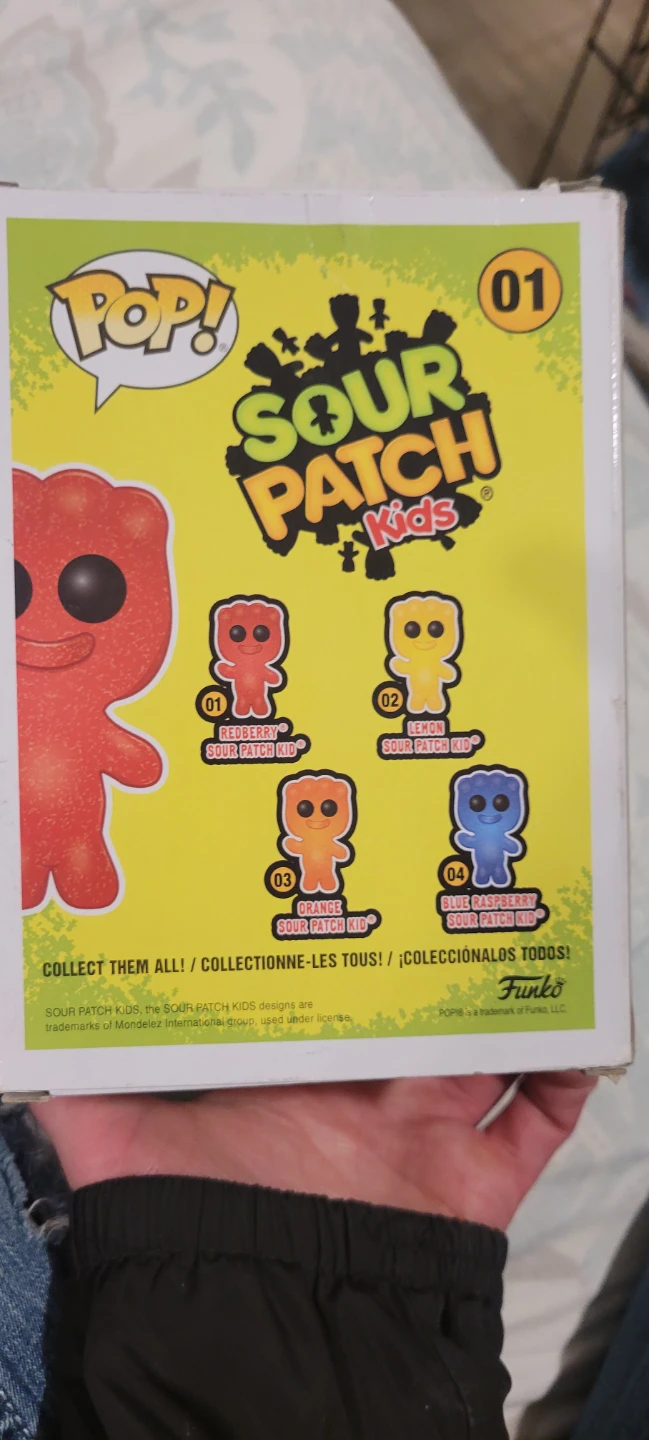 Funko Pop Sour Patch Kids Redberry Figure 01 - photo 2