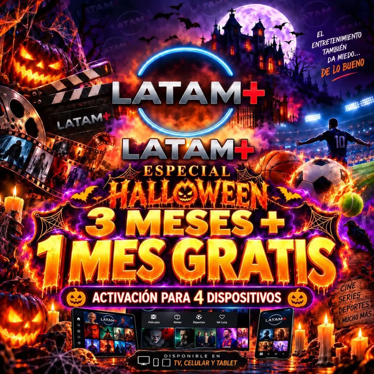 LATAM+ 4-Month Subscription Package
