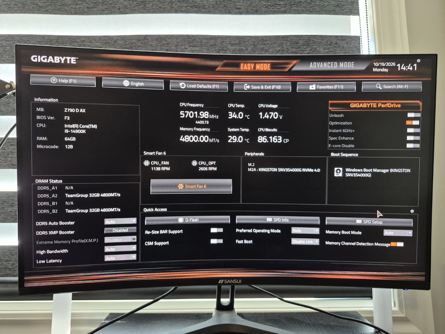 Custom Gaming PC - Intel i9-14900K, Gigabyte Z790 D AX - photo 2