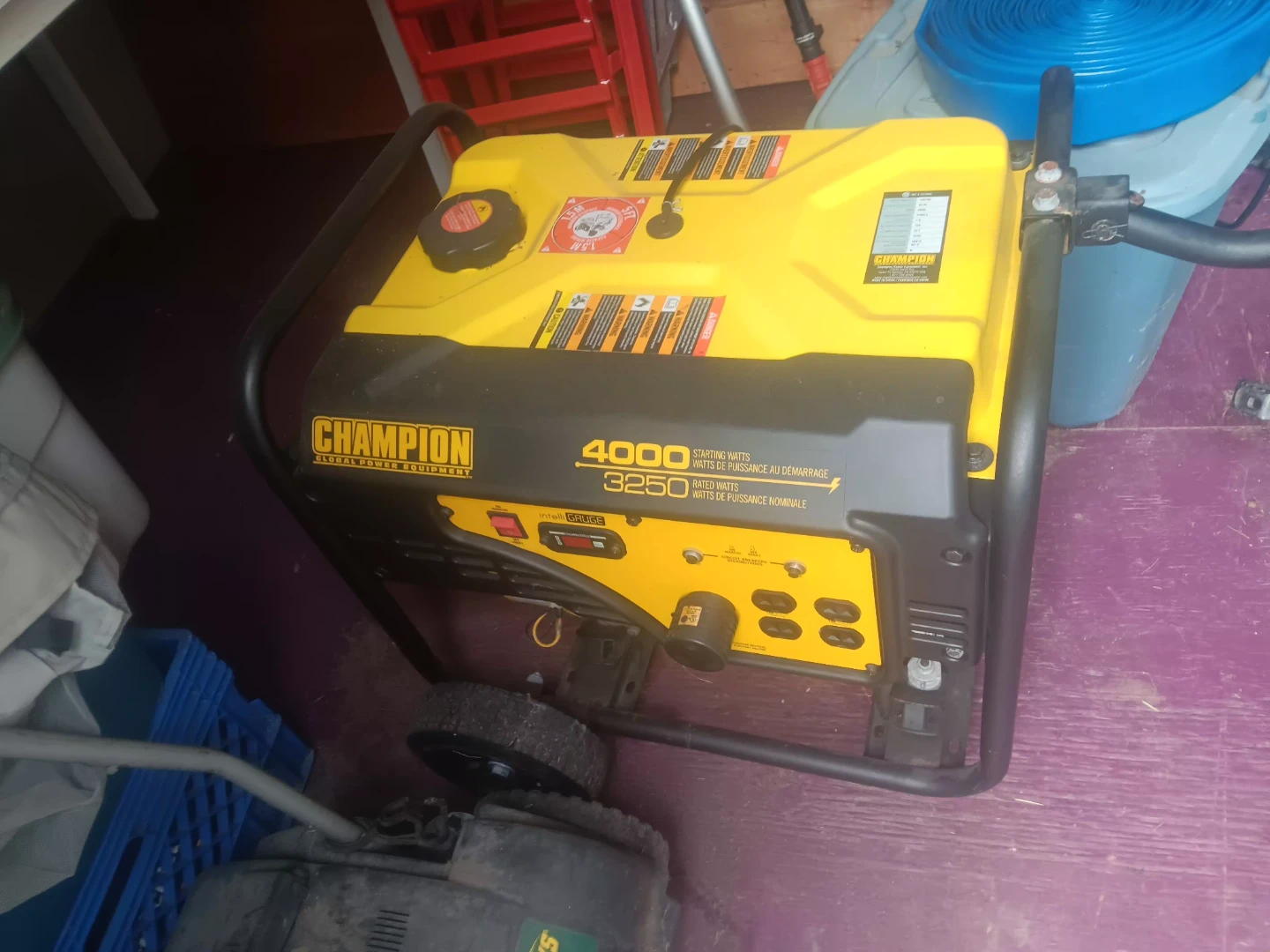 Champion 4000W Dual Fuel Portable Generator - photo 3