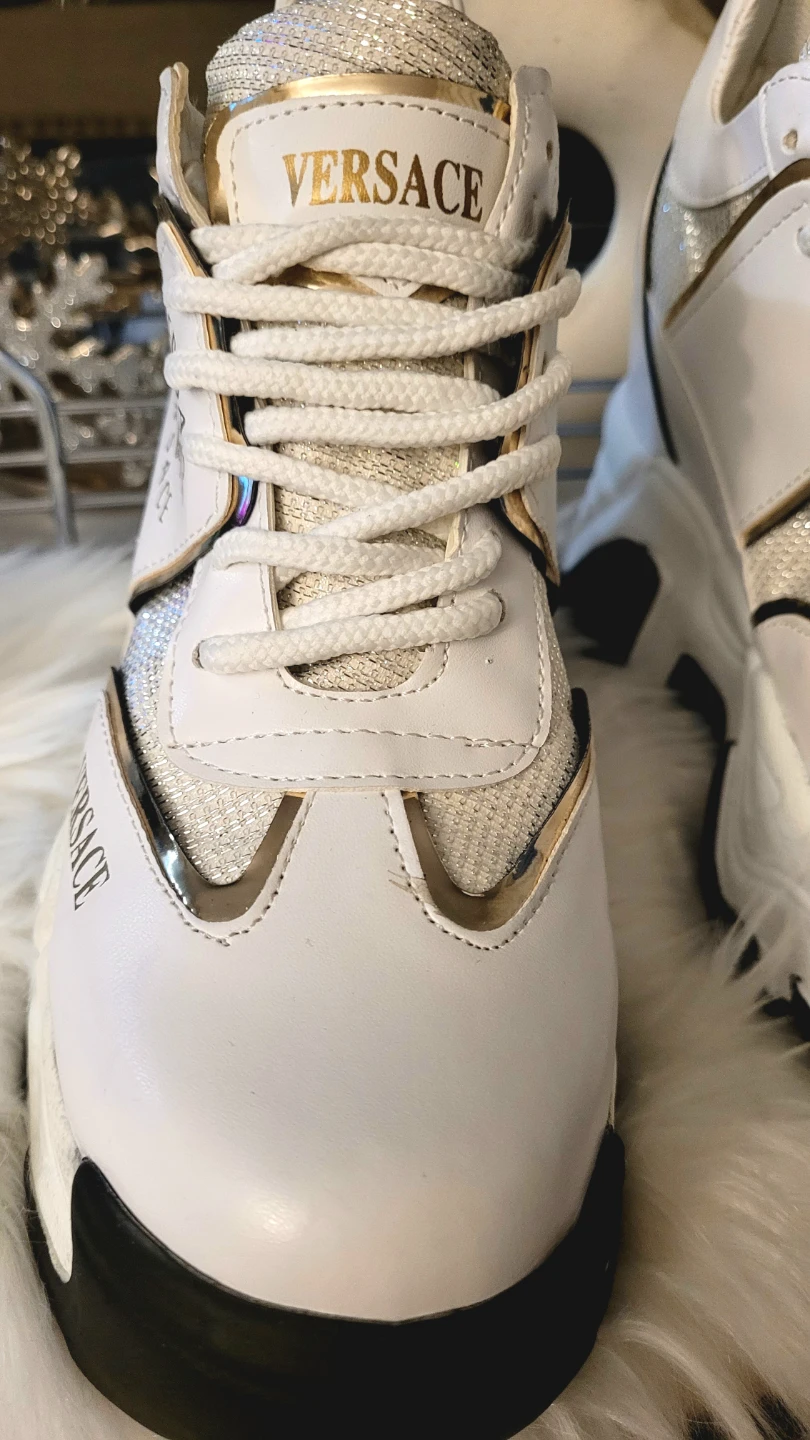 Versace White Sneakers - photo 2