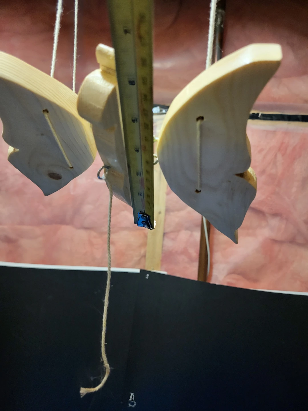 Handcrafted Wooden Butterfly Mobile - photo 5