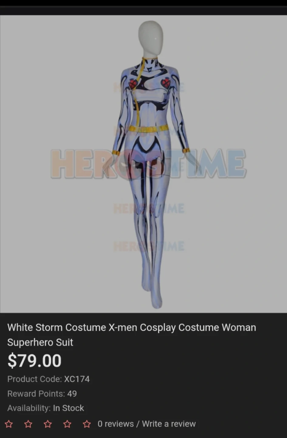 Storm X-Men Halloween Costume - Amazing! - photo 3
