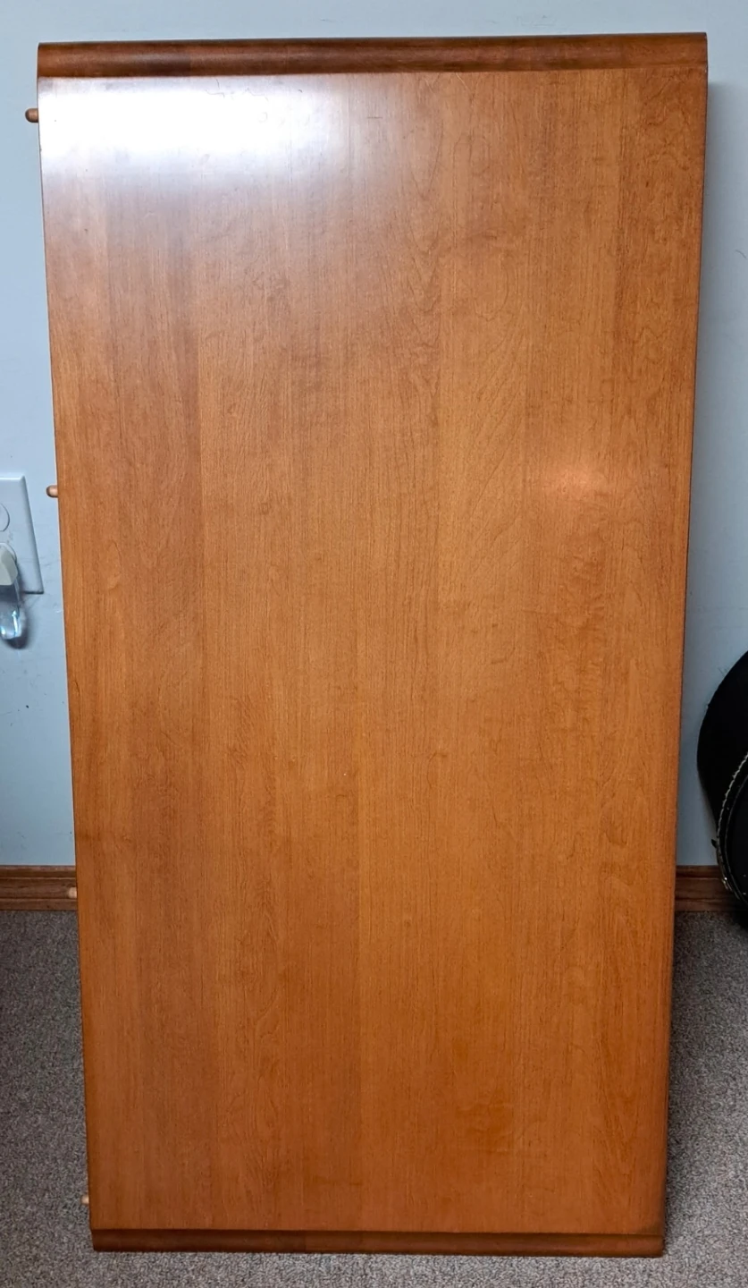Solid Maple dining table and chairs set - photo 4