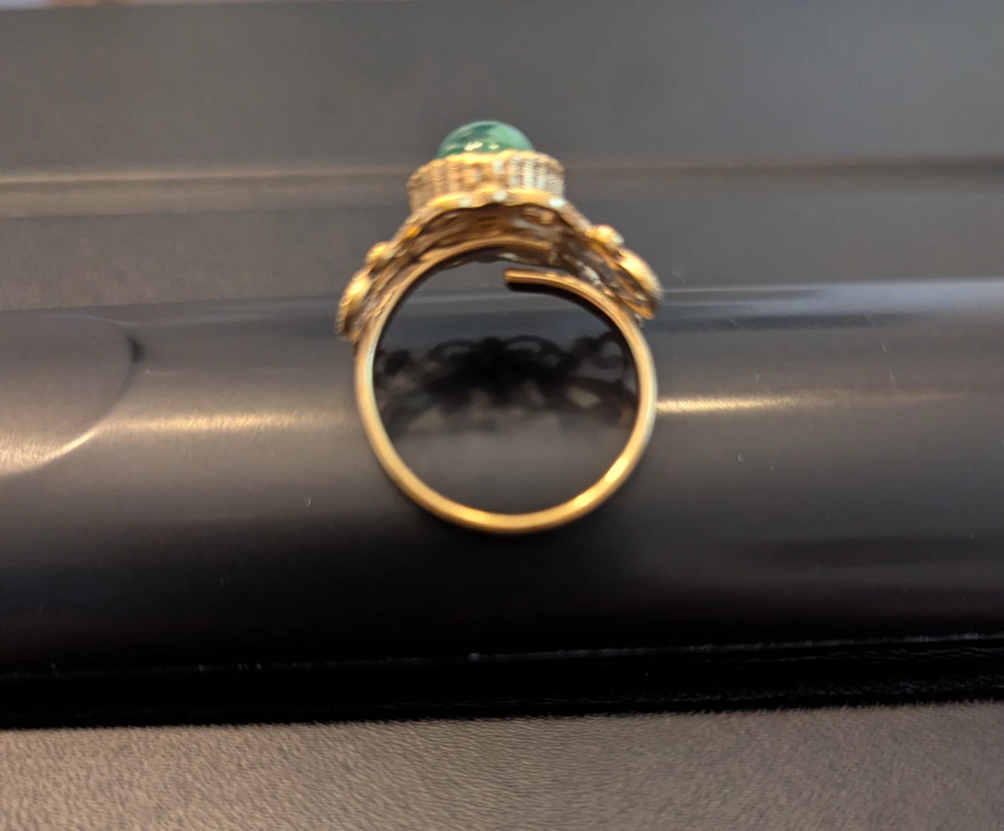 Vintage Emmons Cabochon Gem Ring - photo 4