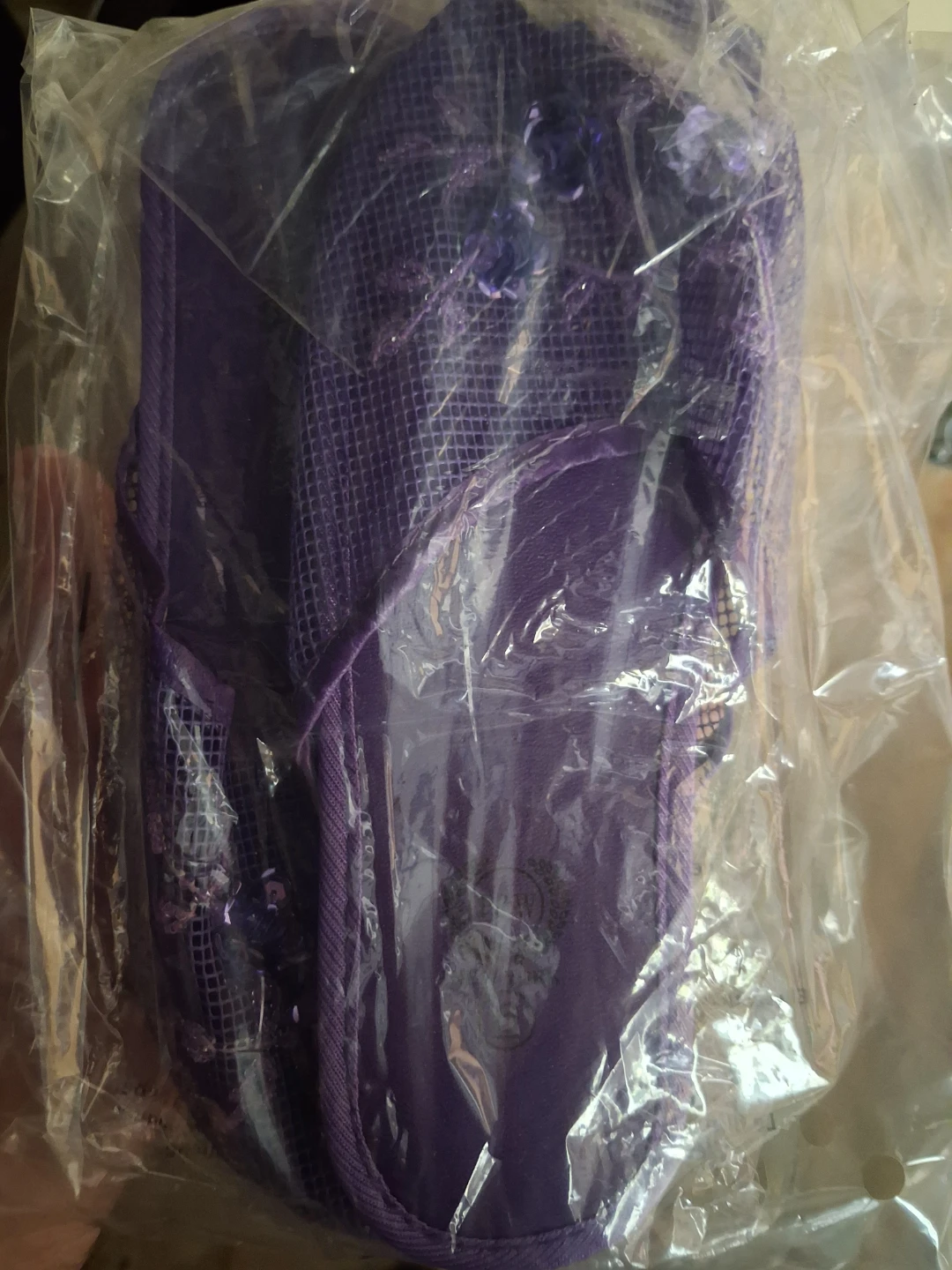 P&W New York Purple Slippers Size 6