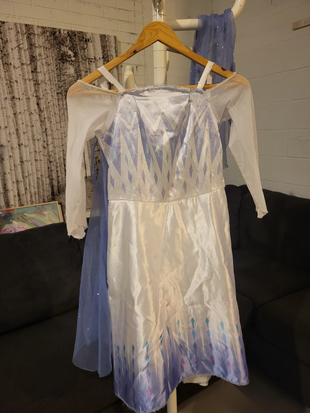 Disney Frozen Elsa Costume Size M (7-8)