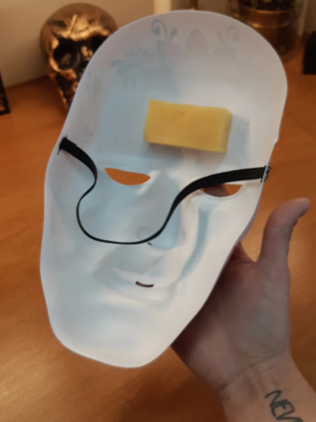 Day of the dead Sugar Skull Halloween mask - photo 3
