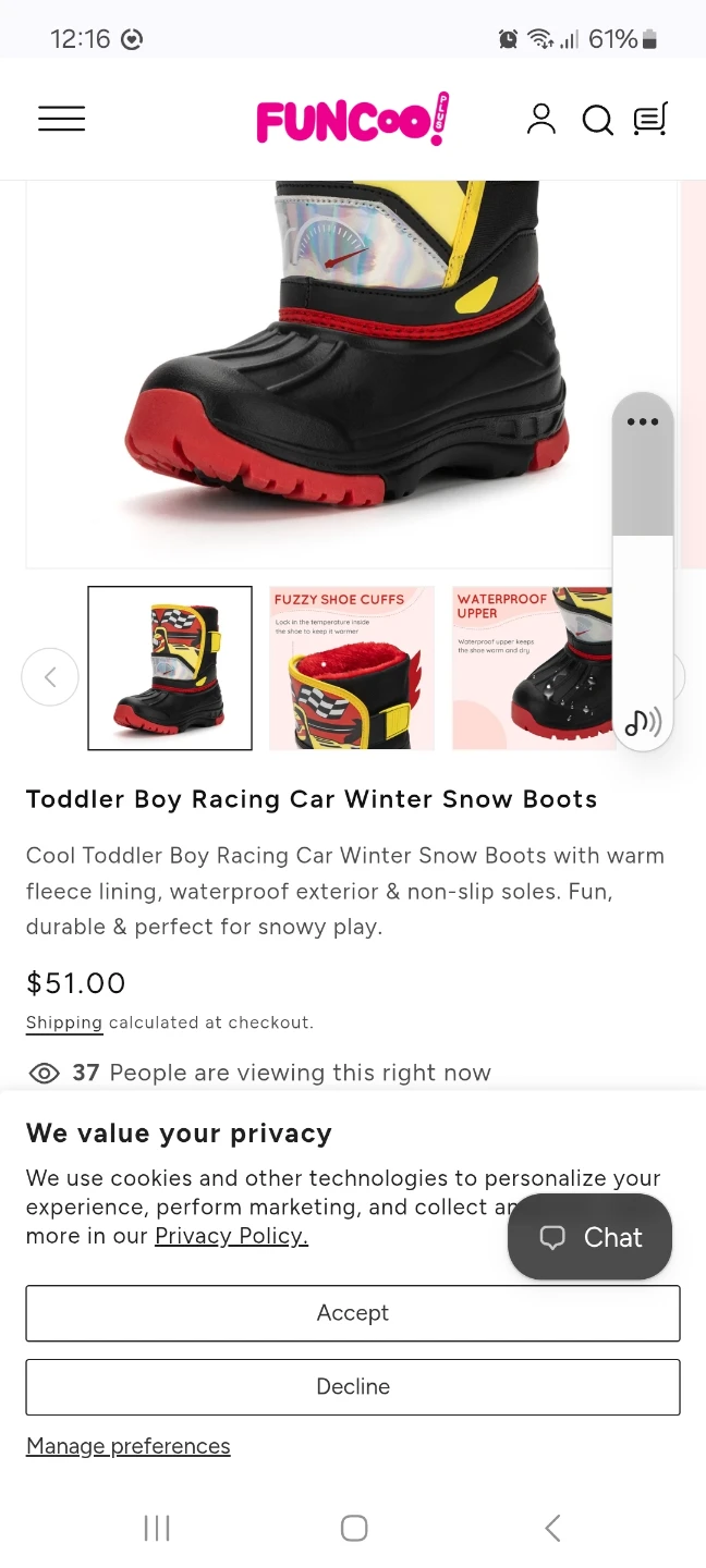 Kids Race Car Winter Boots - photo 2