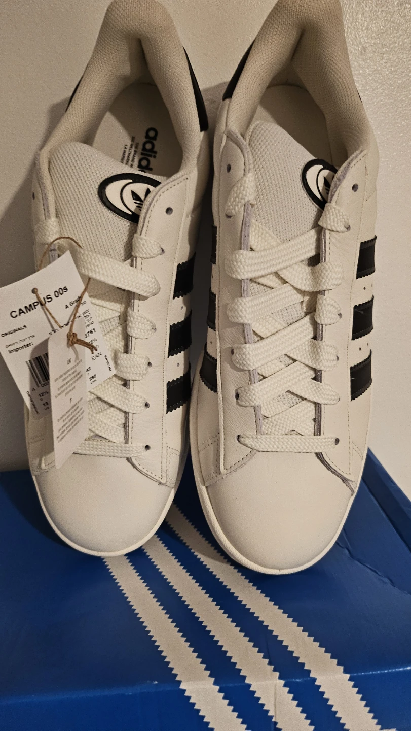 Adidas Campus 00s White and Black Sneakers - photo 3