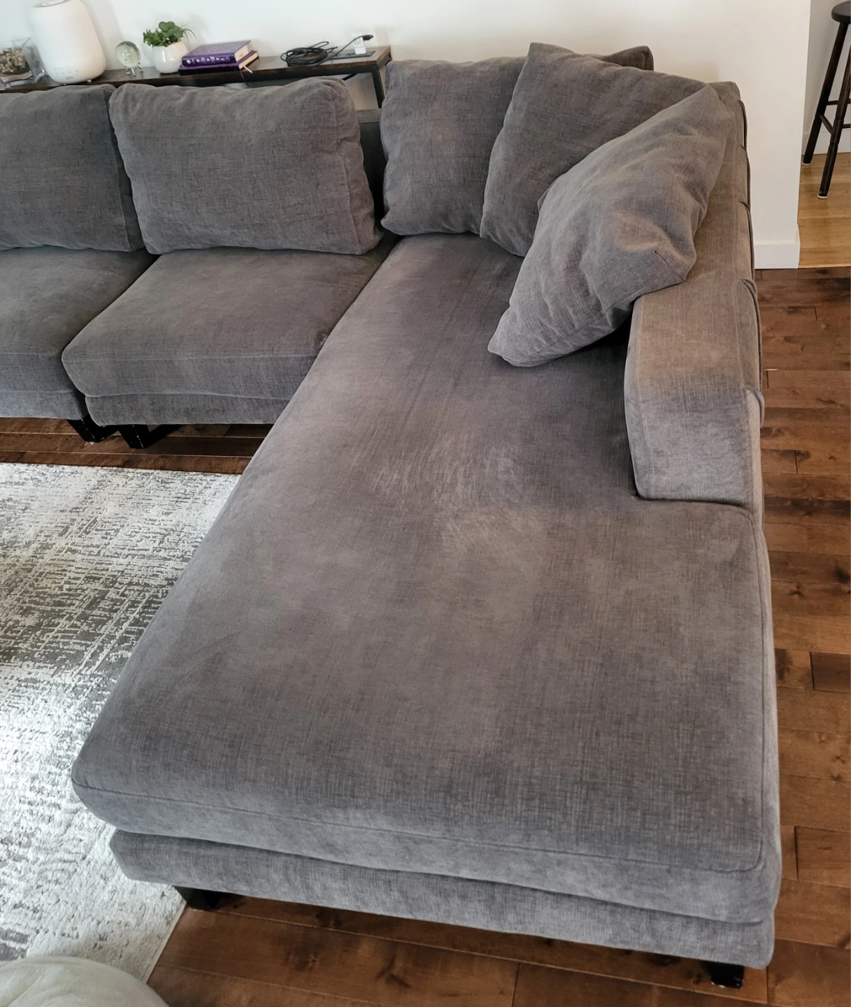 Grey sectional - photo 3